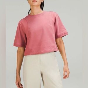 Lululemon Cotton French Terry + Swift T-Shirt. Size 6